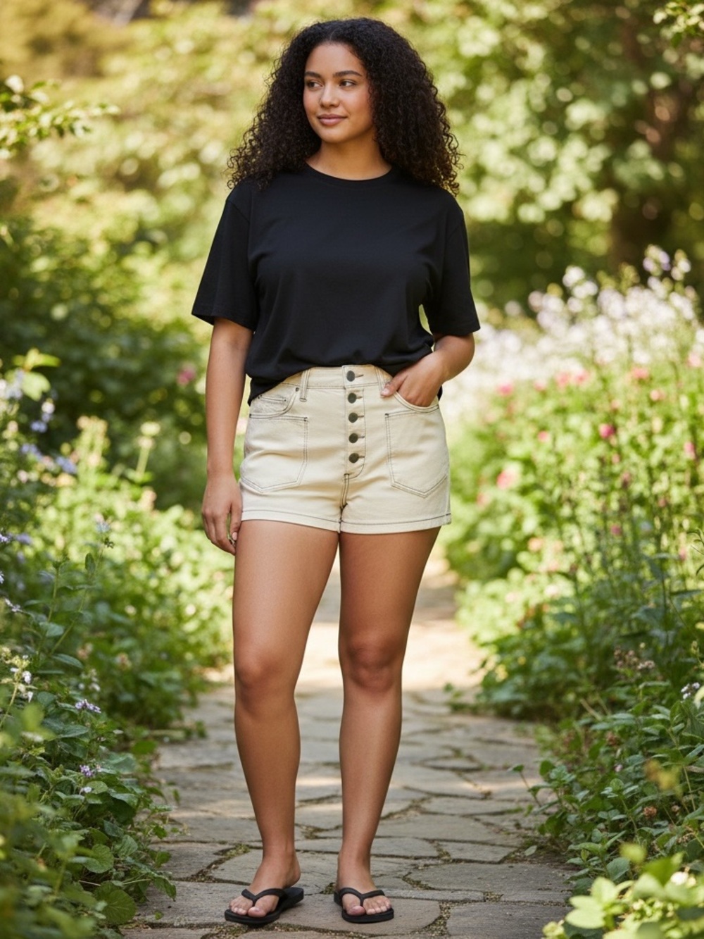 We‎ The Free Bridgette Denim Shorts size 30